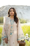 Adans libas lawnkari embroidered lawn edit’26-LAWNKARI-D5