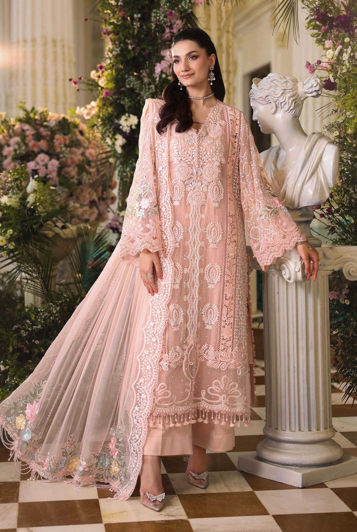 MARIA.B Luxury Festive Chiffon Formals – MPCMPC-26-104