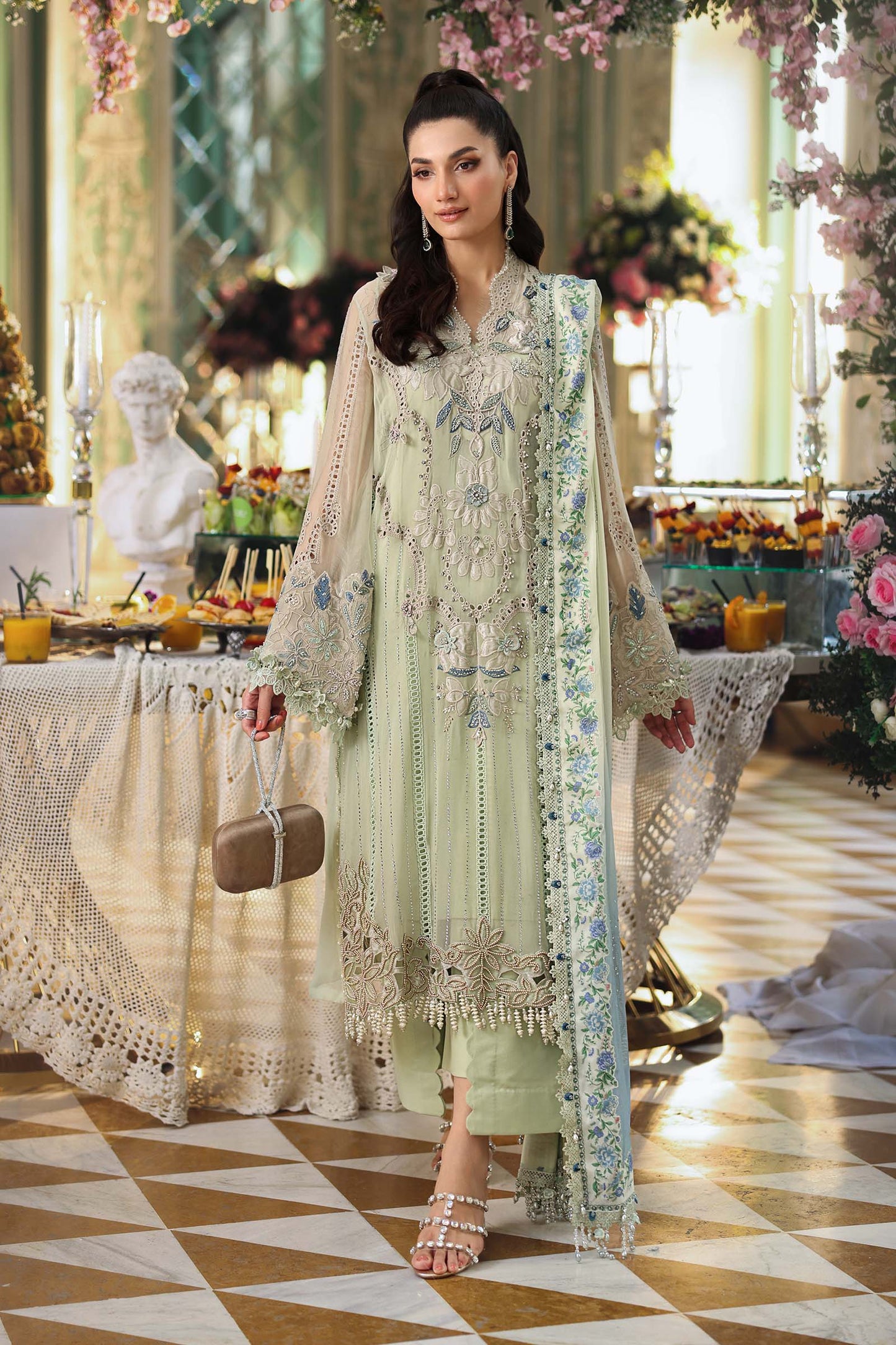 MARIA.B Luxury Festive Chiffon Formals – MPC-26-105