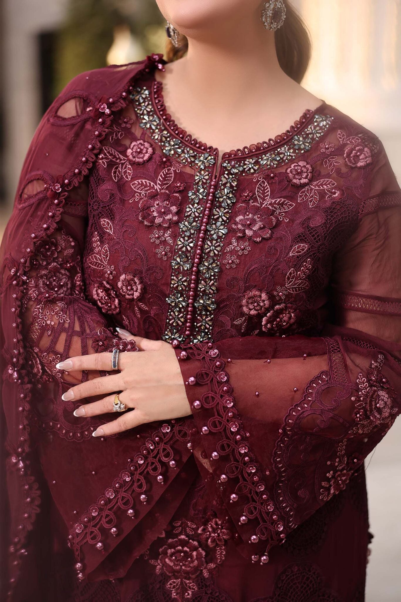 MARIA.B Luxury Festive Chiffon Formals –MPC-26-108