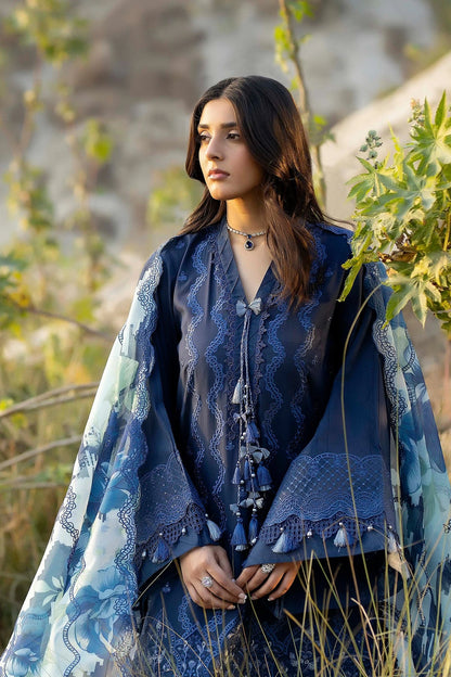 Adans libas lawnkari embroidered lawn edit’26-LAWNKARI-D10