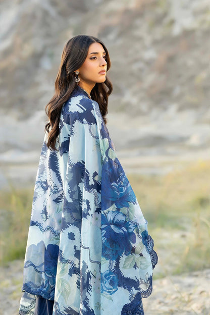 Adans libas lawnkari embroidered lawn edit’26-LAWNKARI-D10