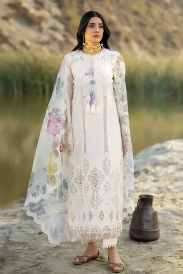 Adans libas lawnkari embroidered lawn edit’26-LAWNKARI-D8