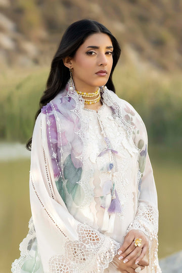 Adans libas lawnkari embroidered lawn edit’26-LAWNKARI-D8
