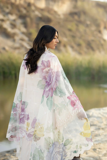 Adans libas lawnkari embroidered lawn edit’26-LAWNKARI-D8