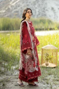 Adans libas lawnkari embroidered lawn edit’26-LAWNKARI-D4