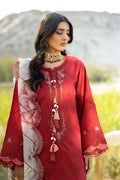 Adans libas lawnkari embroidered lawn edit’26-LAWNKARI-D4