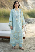 Adans libas lawnkari embroidered lawn edit’26-LAWNKARI-D6